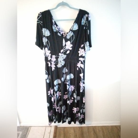 SOMA Oasis Midi Floral Bra Dress | L - Picture 8 of 10